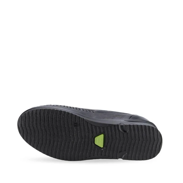 Forelli ERVA 48006-G Kadın Günlük Deri Comfort Ayakkabı - Resim 3