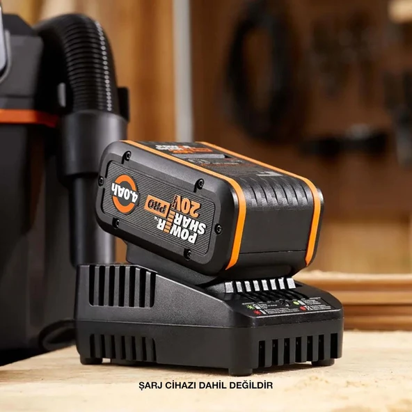 WORX WA3644 20Volt 4.0Ah. Li-ion PowerShare Pro Yedek Akü - 5