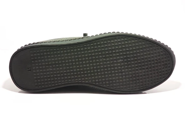 Voyager Z094 Siyah Kadın Deri Casual Ayakkabı - Resim 6