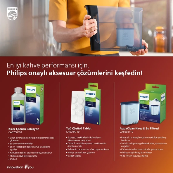 CA6903/10 Espresso Makinesi Kireç ve Su Filtresi - Resim 4