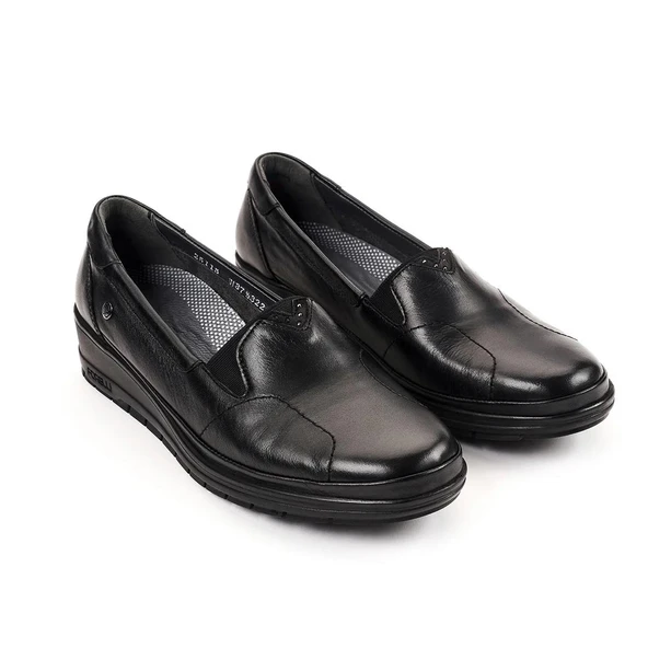 Forelli NINA 25115-H Siyah Kadın Comfort Ayakkabı - 2