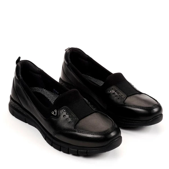 Forelli 29442-G Comfort Siyah Kadın Günlük Ayakkabı - 2