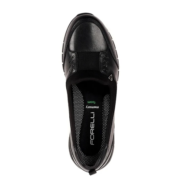 Forelli 29442-G Comfort Siyah Kadın Günlük Ayakkabı - 6