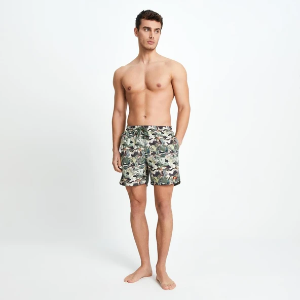 Ellesse Deniz Şortu Haki Erkek EM189 - 3