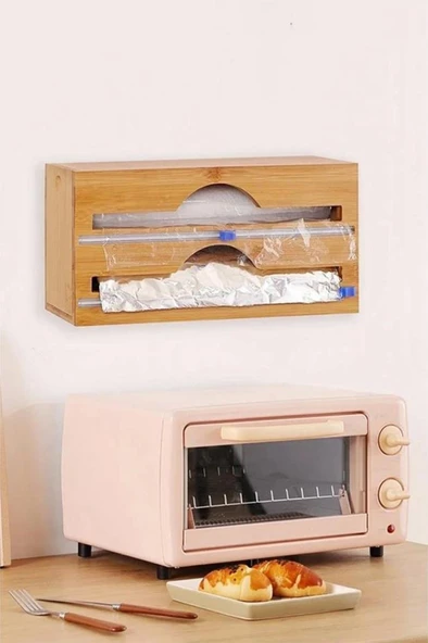 Mien 2 Li Bambu Streç Folyo Kutusu Aluminyum Kutusu - 2