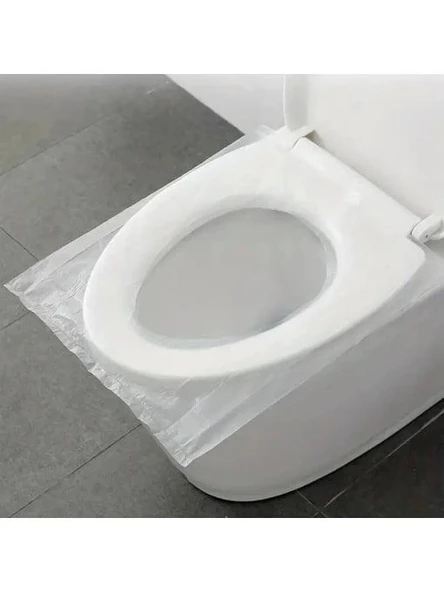 Hijyenik Tek Kullanımlık Klozet Kapağı Poşeti 200 Adet - Resim 2