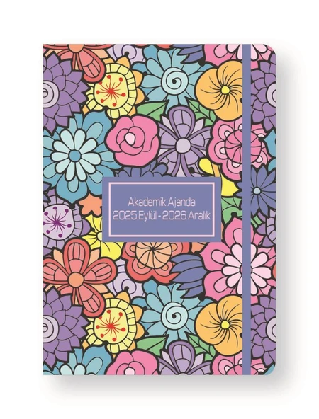 Lizy 2025 Eylül - 2026 Aralık CİLTLİ Akademik Ajanda Tasarım-6 ürün görseli 1