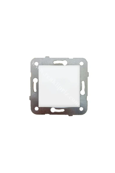 VİKO Karre Beyaz Anahtar Çerçevesiz 90967001