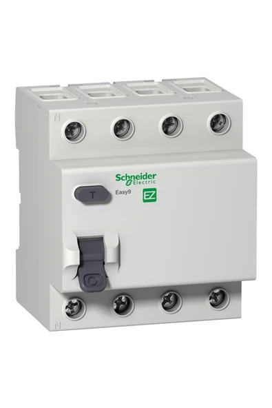 Schneider Electric Easy9 RCCB 4P 40A 30MA AC-type 400V Trifaze Kaçak Akım Rölesi