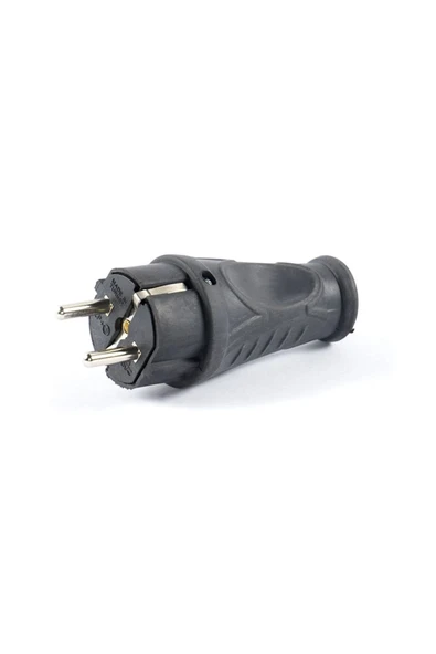 Eraplast 420901 Monofaze Kauçuk Erkek Fiş 1x16 Amper - 2