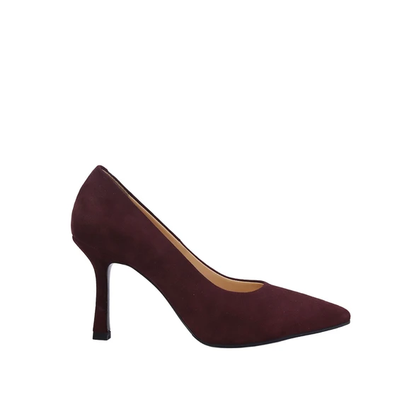 Hakiki Deri Stiletto Disparita 26301 İnce Topuk Kadın Ayakkabı - Resim 5