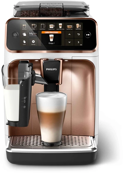 Versuni Philips EP5443/70 Tam Otomatik Espresso Makinesi, LatteGo Süt Sistemi, AquaClean Filtre
