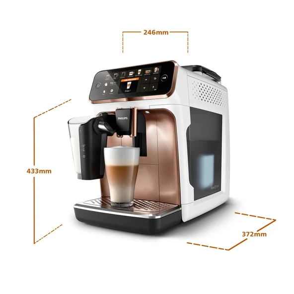 Versuni Philips EP5443/70 Tam Otomatik Espresso Makinesi, LatteGo Süt Sistemi, AquaClean Filtre - 8