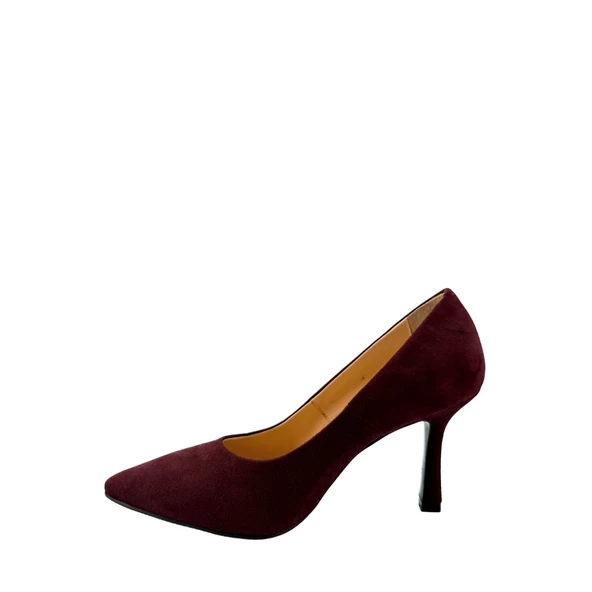 Hakiki Deri Stiletto Disparita 26301 İnce Topuk Kadın Ayakkabı - 8