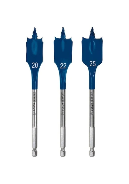 Bosch 20-25 Mm 3 Lü Expert Yaprak Matkap Ucu Seti 2608900331 ürün görseli