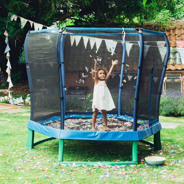 Plum File Korumalı Trambolin - 7 ft - Mavi - Resim 2