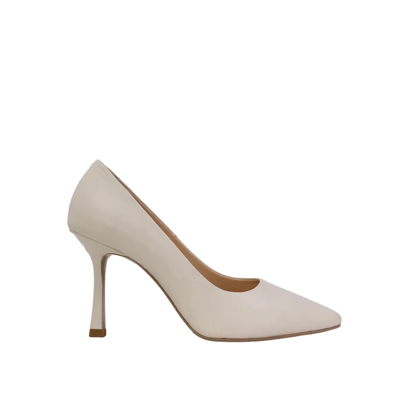 Hakiki Deri Stiletto Disparita 26301 İnce Topuk Kadın Ayakkabı ürün görseli