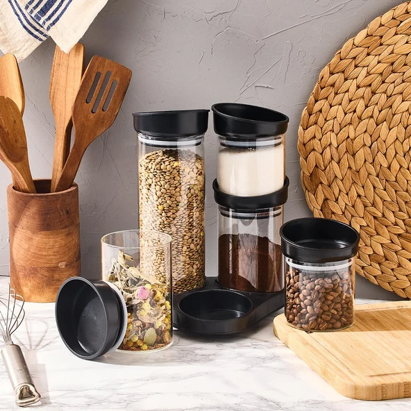 Aryıldz Fine Standlı 6 Parça Saklama Seti AR262498 - 3