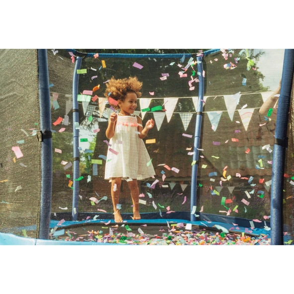 Plum File Korumalı Trambolin - 7 ft - Mavi - Resim 3