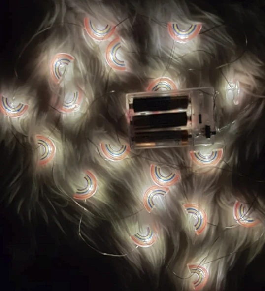 Led Işıklı Gökkuşağı Dekoratif Işıklı İp ürün görseli 1