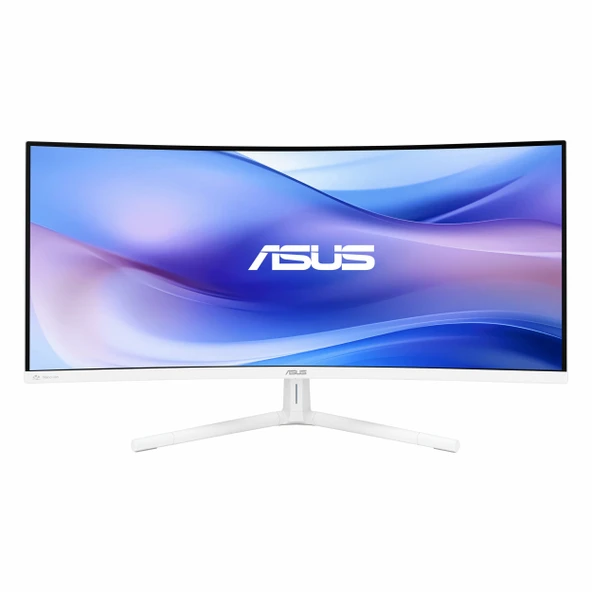 Asus VU34WCIP-W 34" 100Hz 1Ms HDMI+DP+USB-C HDR UWQHD VA Curved Vesa Monitör