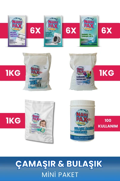 ÇAMAŞIR & BULAŞIK MİNİ PAKET