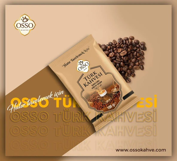 Osso 2'li Türk Türk Kahvesi(2x100=200 gr) - 2