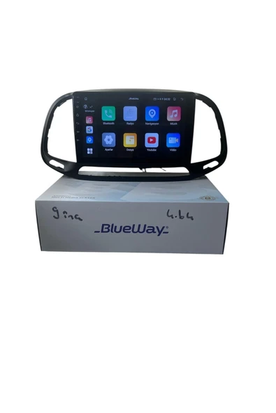 Fiat Doblo 2014-2020 BLUEWAY 4-64 PROFESYONEL OEM MULTİMEDİA