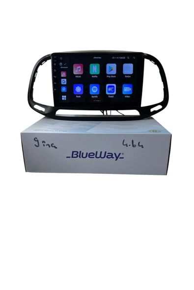 Fiat Doblo 2014-2020 BLUEWAY 4-64 PROFESYONEL OEM MULTİMEDİA - 5