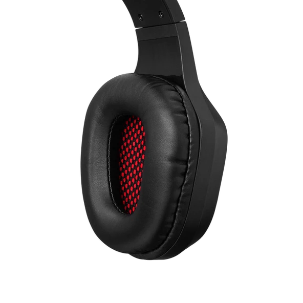 RAMPAGE RM-K90 VECTOR SİYAH RGB LED 3.5MM GAMING MİKROFONLU OYUNCU KULAKLIĞI - 6
