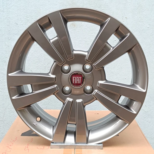 Sıfır OPAR 16 inç FÜME Fiat Jant Takımı - 6.0X16 4X98 ET36.5 58.1 Fiorino Doblo Linea - OEM: 55174537 - 1
