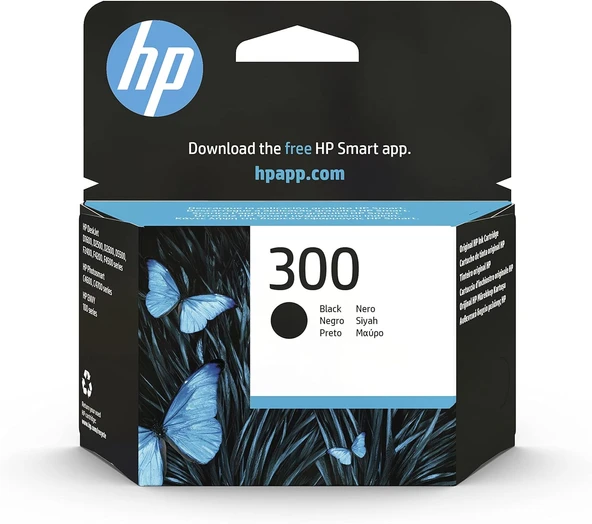 HP 300 Siyah Mürekkep Kartuş 200 Sayfa |CC640EE