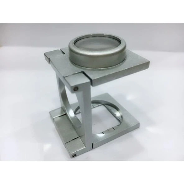 20 Mm Büyüteç Lup Dokumacı Büyüteci Full Çelik Katlanabilir Th9007A - 2