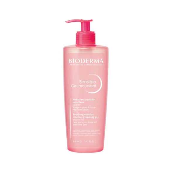 Bioderma Sensibo Hassas Cilt için Arındırıcı Yüz Temizleme Jeli 500 ml