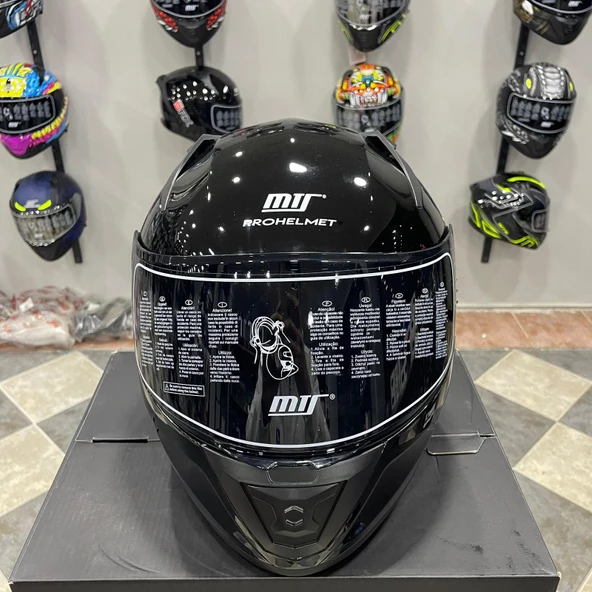 MTS M-801 SNAKE Full Face Kask SRX BLACK - 5