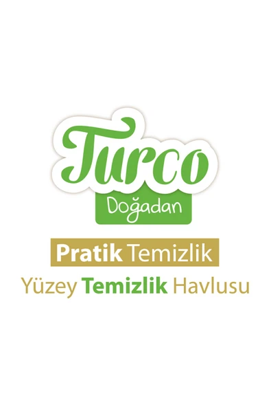 Turco Doğadan Pratik Yüzey Temizlik Havlusu Yeşil Sabun Lavanta Limon 3x100 - 5