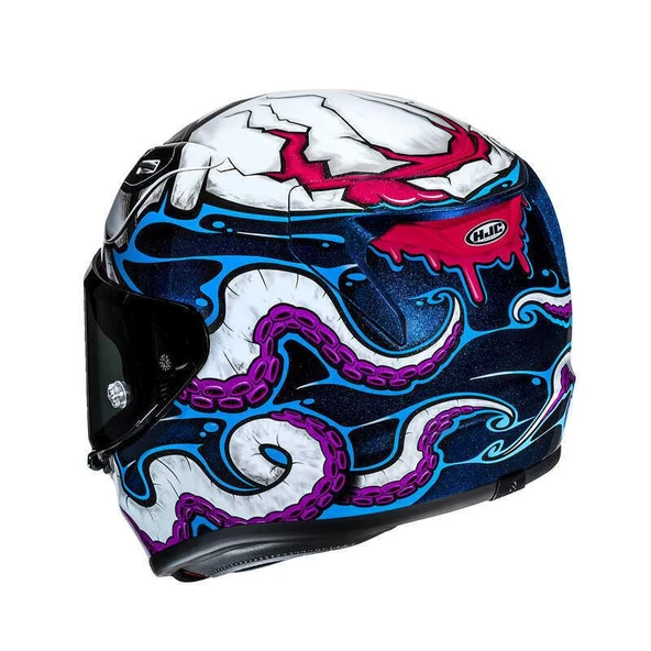 HJC RPHA12 KASK KRAKEN MC28 - Resim 4