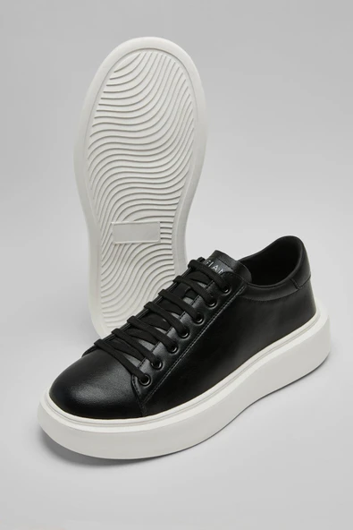 Lufıan GAGE 112230205 Siyah Erkek Günlük Sneaker - Resim 4