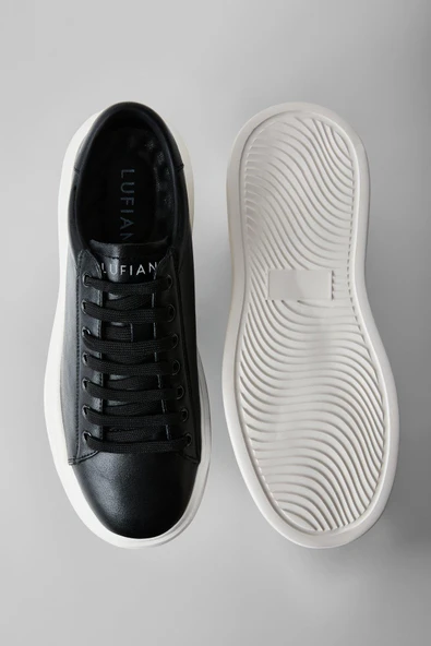 Lufıan GAGE 112230205 Siyah Erkek Günlük Sneaker - Resim 5