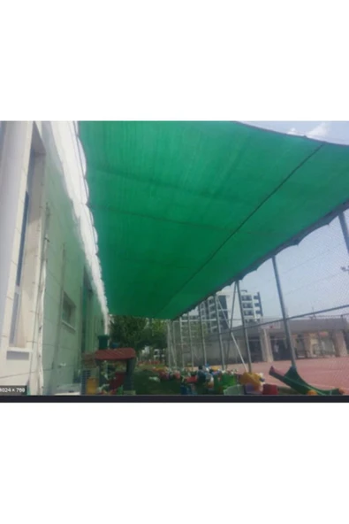 EKO %95 Gölgelik Hazır Ebat 2mx10m=20m2 Fileçit Bahçe Filesi Kuşgözlü Bahçe Koruma Örtüsü 2x10 Gölgelik - 2
