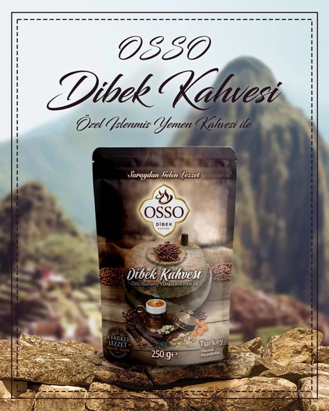 Osso 2’li Dibek Kahvesi(2X200=400gr) - 2