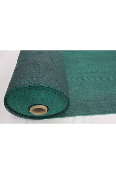HRN Textile %95 Güneş Geçirmez Gölgelik File, Gölgeleme Tülü, Çit Filesi, Balkon Gölgeliği 20x10 M2 -koyu Yeşil - 4