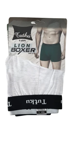 Tutku Erkek LION Spor Boxer 6'lı  0123 Kombin - 4