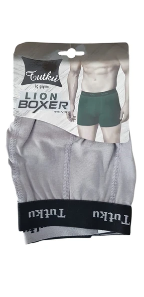 Tutku Erkek LION Spor Boxer 6'lı  0123 Kombin - 2