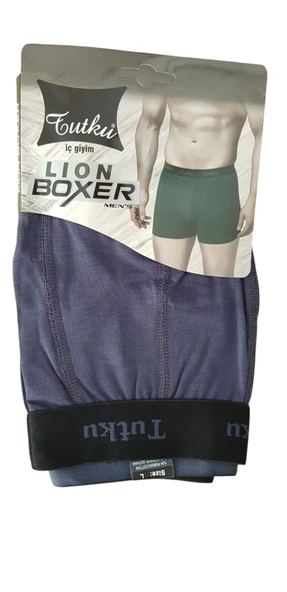 Tutku Erkek LION Spor Boxer 6'lı  0123 Kombin - 6
