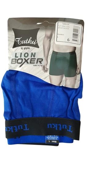 Tutku Erkek LION Spor Boxer 6'lı  0123 Kombin - 3