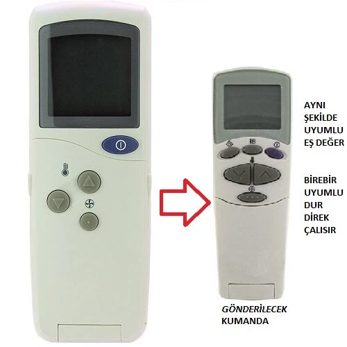 Demirdöküm 6711AR2905B Klima Kumandası