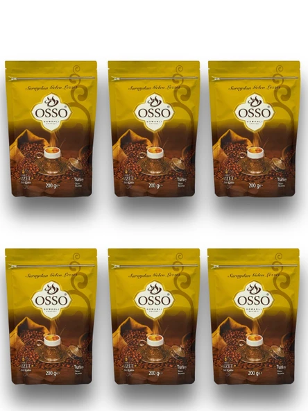 Osso 6'li Osmanlı Kahvesi(6X200=1200gr)