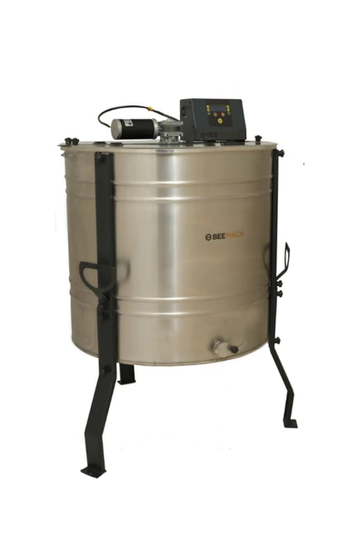 Beemach 304E Kalite 2,5 Teneke 6'lI Motorlu Zaman Ayarlı Tam Otomatik Yatarlı Bal Süzme Makinesi - 3