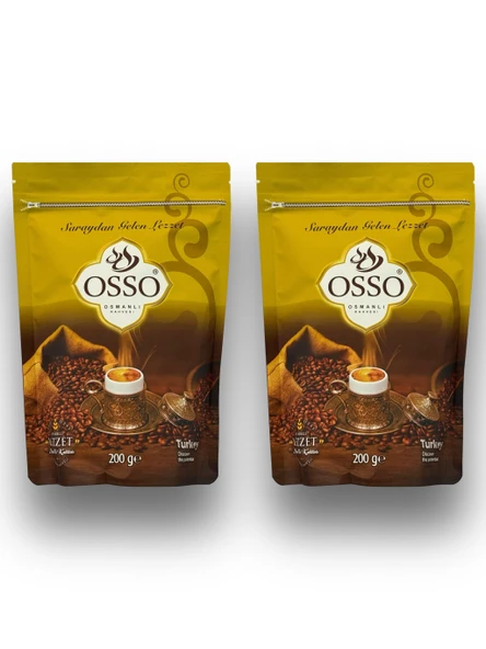 Osso 2’li Osmanlı Kahvesi(2X200=400gr)